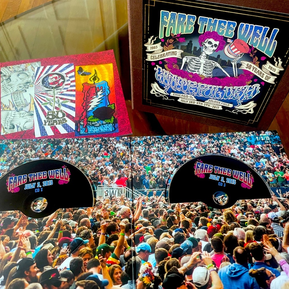 Grateful Dead “Fare the Well” 2015 LE Blu-ray BOX set